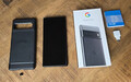 Google Pixel 6 Pro, 128GB Stormy Black (Dual-SIM, Ohne SIM-Lock) + Zubehör