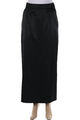 MARC CAIN Maxi-Rock aus Satin 2 = D 36 schwarz Skirt