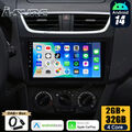 DAB+ 2+32G Android 14 Autoradio Carplay WiFi GPS Nav für Suzuki Swift  2010-2016