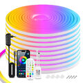 5050 RGB Neon LED Stripe Leiste Streifen 5V WS2812B APP Flex Lichtschlauch Innen