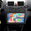 Für VW Touran 1T1 1T3 2003-2010 DAB+ Android 13 Autoradio GPS CarPlay 1+32GB KAM