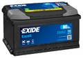 Exide EB802 Excell 12V 80Ah 700A Autobatterie inkl. 7,50 € Pfand