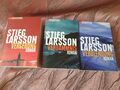 STIEG LARSSON 1-3 Millenium Trilogie Vergebung Verblendung Verdammnis