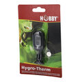 Hobby Hygro-Therm, Digitales Hygrometer Thermometer - klein handlich Terrarium