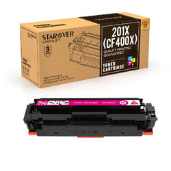 Toner CF400X Kompatibel für HP 201X Color Laserjet Pro MFP M252DW M277DW M277N