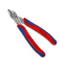 KNIPEX Elektronik-Seitenschneider Super-Knips 125mm ohne Facette, mit Drahtklemm