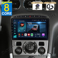 4G+64G 8 Core Android 14 Autoradio CarPlay GPS DAB Für Peugeot 308 408 2007-2013