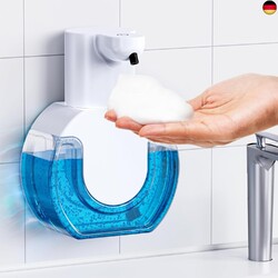 Seifenspender Automatisch, 420 ml Elektrischer Schaumseifenspender zur