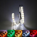 5m LED Stripe 12V 24V Dimmbar RGB RGB+WW RGBW RGBWW SMD5050 IP65 Streifen Band