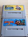 Nintendo Famico Spiele DONKEX KONG 2 und Super Mario Kart