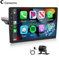 2+64G 10.1" Android 13 1 DIN Autoradio Carplay GPS Navi Bluetooth USB RDS Kamera