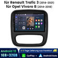 9" Android13 Autoradio Für Opel Vivaro B 2014-2019 Navigation GPS BT DAB DSP USB
