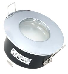 LED Bad Feuchtraum Einbaustrahler Einbauspot Dusche GU10 opt. dimmbar AQUA IP65