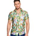 Hawaii Hemd Tropical Paradise für Herren Gr. M-L bunt Beachparty Fasching