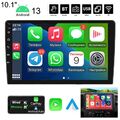 10.1" Android 13 Autoradio mit CarPlay GPS Navi WiFi BT RDS 2+32GB Double 2Din