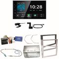 Kenwood DMX5020DABS Android Auto Einbauset für Opel Signum Corsa C Tigra Twintop