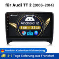 Android 12 Navi Autoradio GPS Bluetooth DAB+ WIFI Für AUDI TT MK2 8J 2006-2012