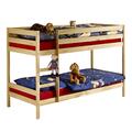 Etagenbett Doppelstockbett Hochbett Kinder Bett Kiefer massiv 90x200 natur