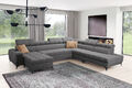 XXL Sofa Wohnlandschaft Riesensofa Couch in U-Form Ecksofa GREKO X Farbe wählbar