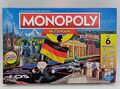 Monopoly Deutschland Brettspiel Klassiker mit 6 Spielfiguren