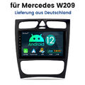 Android Autoradio Für Mercedes Benz CLK W209 C-Klasse W203 GPS Navi WIFI FM RDS