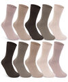 5-30 Paar Socken 100% Baumwolle ohne Gummi ohne Naht Herren Damen Socken Schwarz