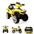 B-Ware Rutscher, Kinderquad No Fear JY-Z05 mit Musikfunktion, ab 18 Monate gelb