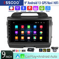 32G Android 13 Autoradio Carplay DAB+ Für KIA Sportage 3 2010-2016 GPS Navi Kam