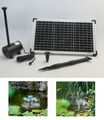 20  WATT  SOLARTEICHPUMPE TEICHPUMPE SOLARPUMPE SOLAR TEICH TAUCHPUMPE  PUMPE 