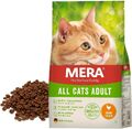 MERA Cats Huhn (2kg), Trockenfutter für ausgewachsene Katzen, getreidefrei & nac