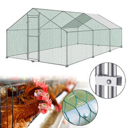 Hühnerstall Kleintierstall 3x6x2m Freilauf Vogelkäfig Haustierkäfig Geflügel #3