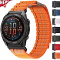 Für Garmin Fenix 8 E 7X 7 6X 6 Epix Pro 5X Plus Tactix 7 Quickfit Nylon Armband