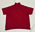 Navigazione Herren Poloshirt, 5XL, Rot, Sportlich, mit Brusttasche