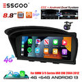 Für BMW E60 E61 E90 E91 CCC Android 13 CarPlay 8Core Autoradio 4+64G GPS Nav Cam