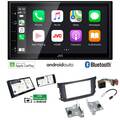 JVC Autoradio Apple CarPlay Android Auto für Smart ForTwo 2010-2015 schwarz