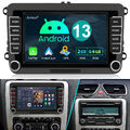 Android 13 Autoradio Carplay GPS Navi 2+64GB für VW GOLF 5 6 Passat Touran Polo