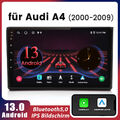 Für Audi A4 8E 8H B6 B7 Carplay 9" Android13 Autoradio GPS Navi DAB+ WIFI SWC BT