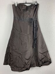 Damen - Kleid - ZERO - elegant - trägerlos - braun - gebraucht - Gr. 36 - #E4