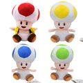 Super Mario Bros Mushroom Toad Plüsch Plüschtier Stofftier Spielzeug Geschenke