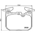 Hella Bremsbeläge vorne für BMW 1er 2er I8 X1 X2