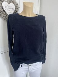 ESPRIT Damen Pullover Strickpullover Blau Gr. S 36 #166