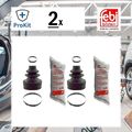 2x ORIGINAL® Febi Bilstein Faltenbalgsatz, Antriebswelle Vorne für Fiat Ducato