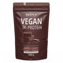 Protein Pulver Vegan - veganes Proteinpulver 1000g Eiweiß Shake laktosefrei 1kg⭐⭐⭐⭐⭐ Premiumqualität - ca. 80 % Eiweiß - High Protein