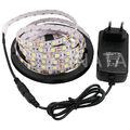 LED Streifen Strip Wasserdicht Band Leiste 5050 1-5M Warm Kalt Weiß Netzteil 12V