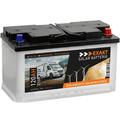 EXAKT Solarbatterie 120Ah 12V Wohnmobil Antrieb Versorgung Camping Boot Batterie