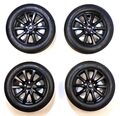 VW Bus T5 T6 T6.1 Radsatz 7,5x17 ET 51 Platin P69 Schwarz Goodyear 235/55R17 Neu