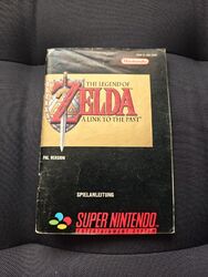 Bedienungsanleitung für The Legend Of Zelda A Link To The Past Super Nintendo 