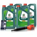 4x 5 L LITER CASTROL MAGNATEC STOP-START 5W-30 A5 MOTOR-ÖL MOTOREN-ÖL 50043775