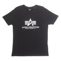 ALPHA INDUSTRIES Herren T-Shirt Schwarz M