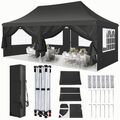 Pavillon 3x3m 3x6m Pop Up Faltpavillon Faltbar Wasserdicht Gartenzelt Partyzelt